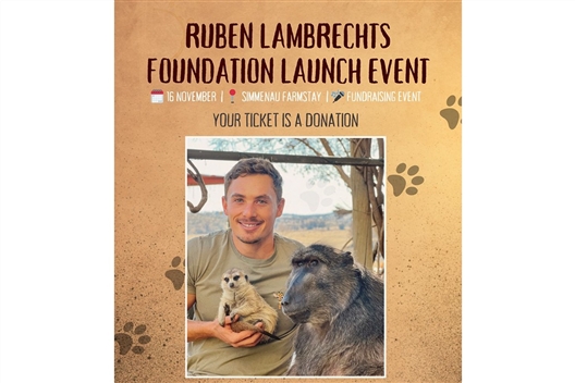 Ruben Lambrechts Foundation Launch Event